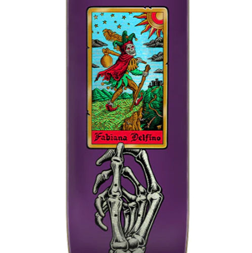 Santa Cruz Fabiana Delfino Tarot VX Skateboard Deck 8.25"