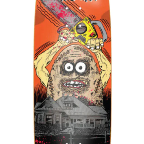 Heroin Aaron Wilson Teggxas Chain Egg Symmetrical Skateboard Deck 9.125"