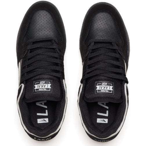 Lakai Telford Low Skateboarding Shoe - Black/Glow in the Dark