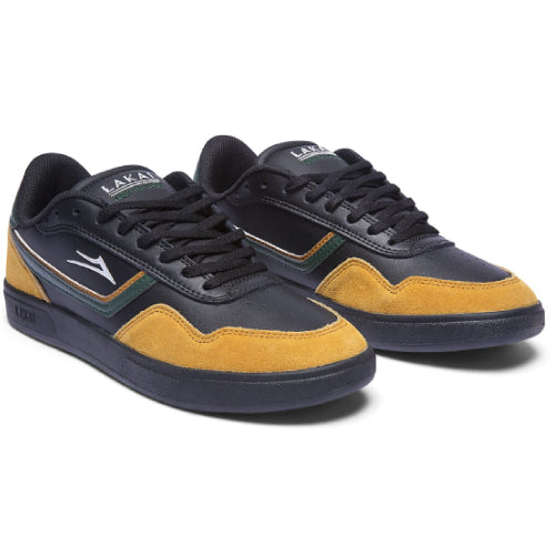 Lakai Terrace Skate Shoe - Black/Walnut Suede