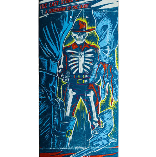 Terror of Planet X Housset Crimson Skull Skateboard Deck 8.0"