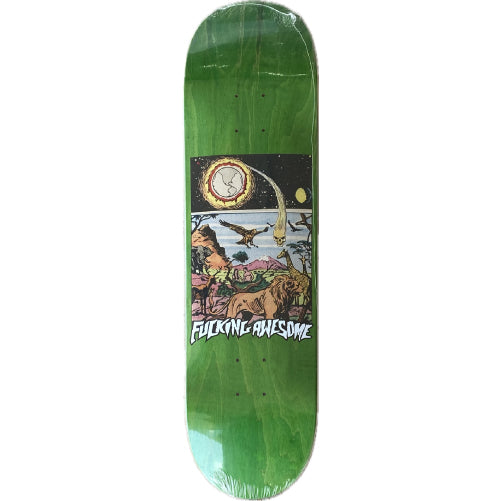 Fucking Awesome Louie Terror Nova Skateboard Deck 8.25" green veneer