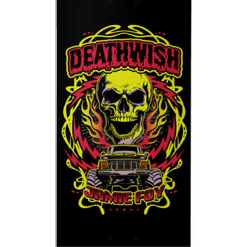 Deathwish Mash the Throttle Skateboard Deck 8.125"
