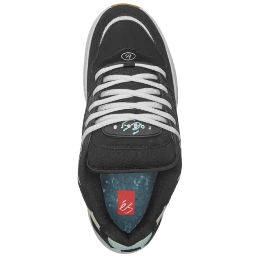 eS TJ Rogers Skate Shoe - Black/Blue/White top