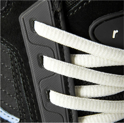 eS TJ Rogers Skate Shoe - Black/Blue/White laces