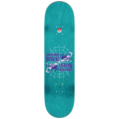 Heroin Tom Day Flies Symmetrical Skateboard Deck 8.5"