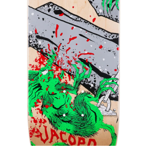 Baker X Neckface Jacopo Toxic Rats Skateboard Deck 8.25"