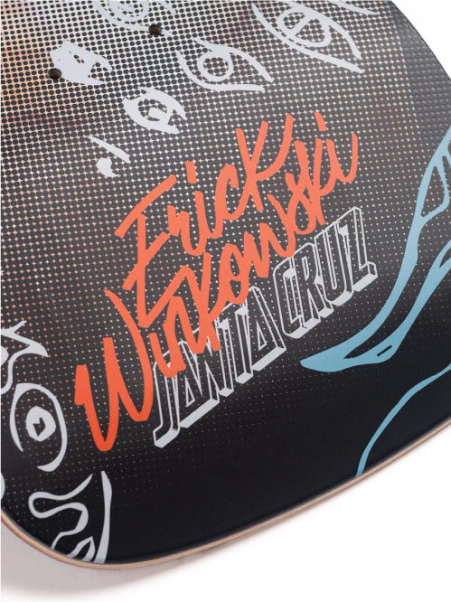 Santa Cruz Winkowski Tribute Shaped Skateboard Deck 10.34" tail