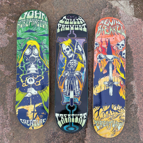 Creature John Worthington Tripz VX Skateboard Deck 8.25"