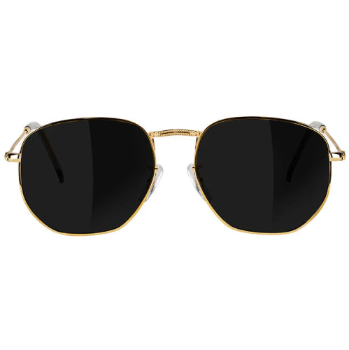 Glassy Turner Polarized Sunglasses - Gold/Black