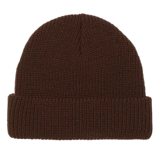 HUF Usual Cuff Beanie chocolate back