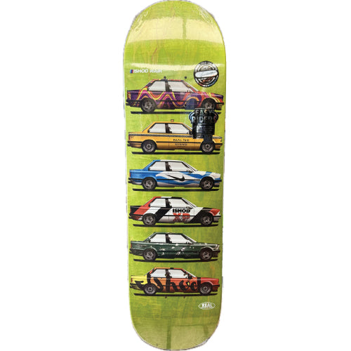 Real Ishod SSD25 Custom Skateboard Deck 8.25"
