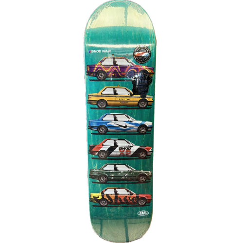 Real Ishod SSD25 Custom Skateboard Deck 8.25"