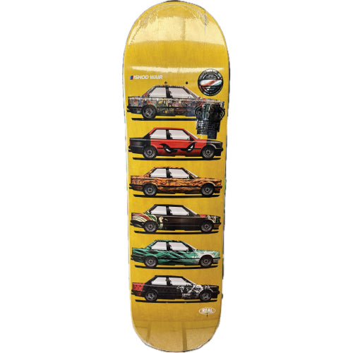 Real Ishod SSD25 Custom Skateboard Deck 8.25"