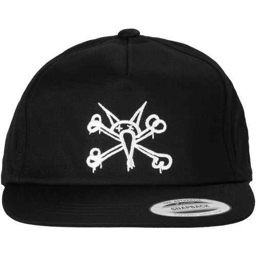 Powell Peralta Vato Rat Snapback Hat - Black