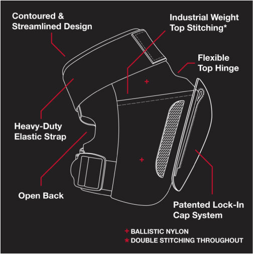 Pro-Tec Vert Knee Pad Set - Black