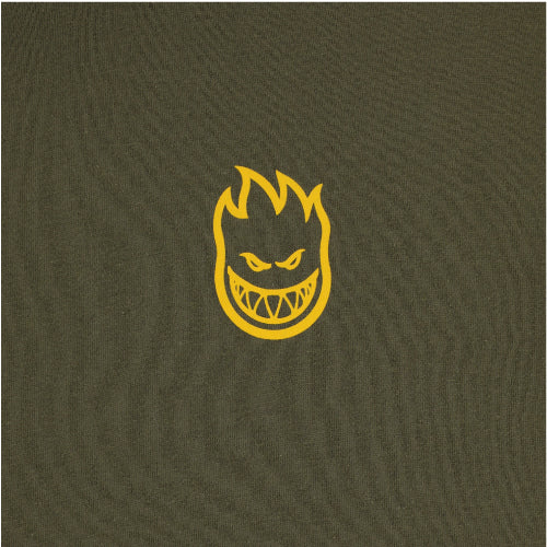 Spitfire Vortex Classic Hoodie - Army/Gold
