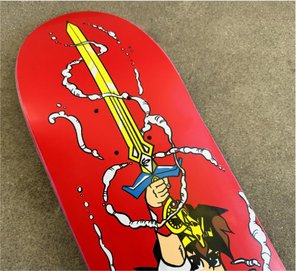 Hook-Ups Jeremy Klein Wataru Skateboard Deck 7.5" jk nose