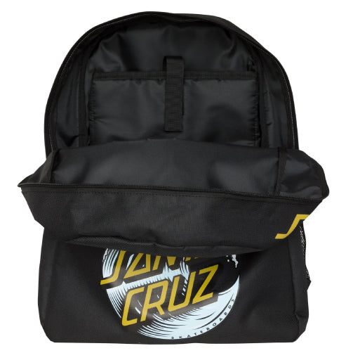 Santa Cruz Wave Dot Backpack - Black/Gold