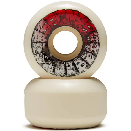 Bones STF V5 Sidecut Weird Wolf Skateboard Wheels 54MM 103A