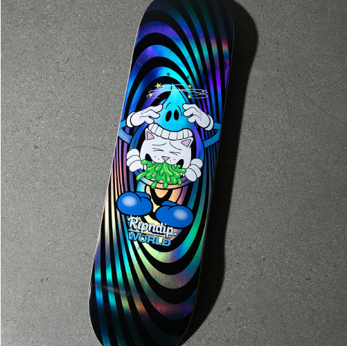 Rip N Dip X World Industries Wet Willy Nerm Skateboard Deck 8.5"