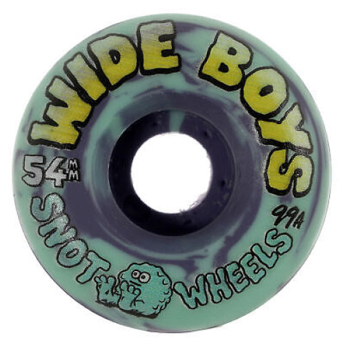 Snot Wide Boys Wheels Teal/Purple Swirl 54MM 99A