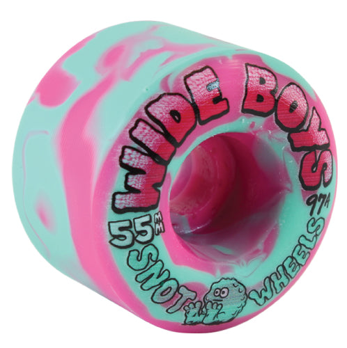 Snot Wide Boys Wheels Ice/Pink Swirl 55MM 97A