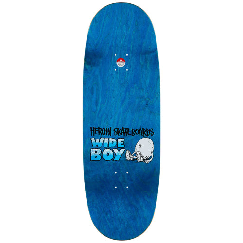 Heroin Wide Boy Egg Skateboard Deck 10.75"