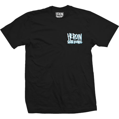 Heroin Curb Killer's Wide Boy Tee - Black
