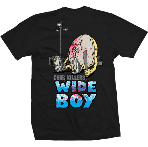 Heroin Curb Killer's Wide Boy Tee - Black