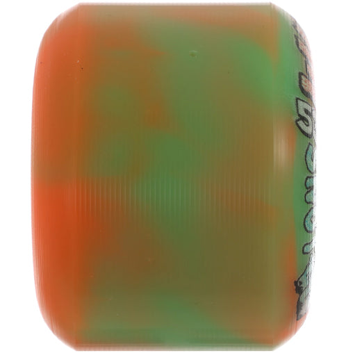 Snot Wide Boys Wheels Green/Orange Swirl 53MM 99A