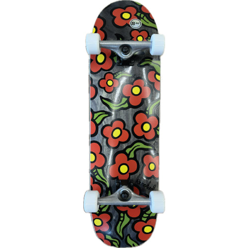Krooked Wildstyle Flower Shaped Complete Skateboard 8.88"