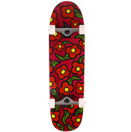Krooked Wildstyle Flower Complete Skateboard 8.88"