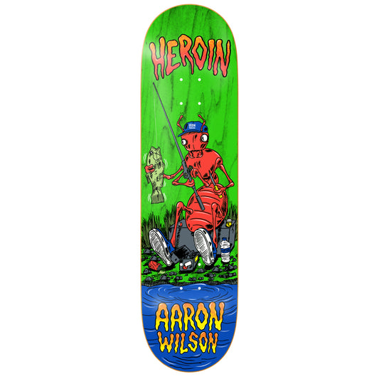 Heroin Aaron Bug Skateboard Deck 8.5"
