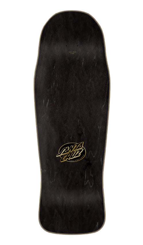 Santa Cruz Winkowski Primeval Shaped Gold Skateboard Deck 10.34" top
