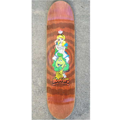 Hook-Ups Alice's Wonderland Skateboard Deck 8.0"