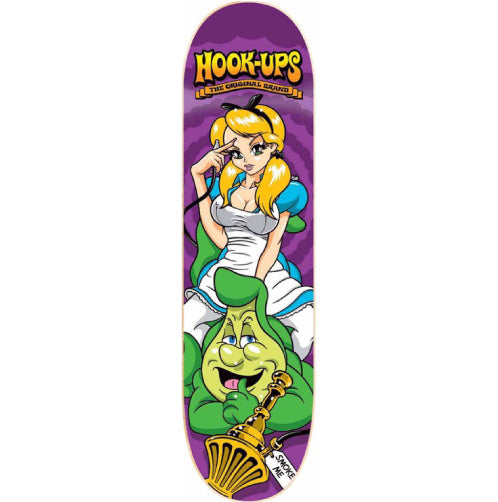 Hook-Ups Alice's Wonderland Skateboard Deck 8.0"