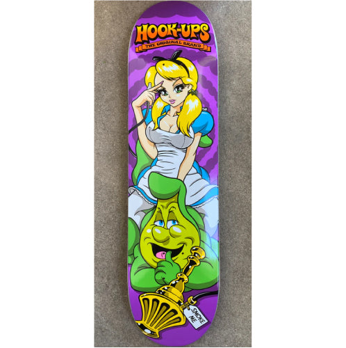 Hook-Ups Alice's Wonderland Skateboard Deck 8.0"