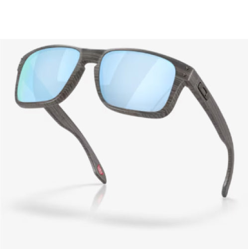 Oakley Holbrook XXL Woodgrain Frame with Prizm Deep Water Polarized Lenses