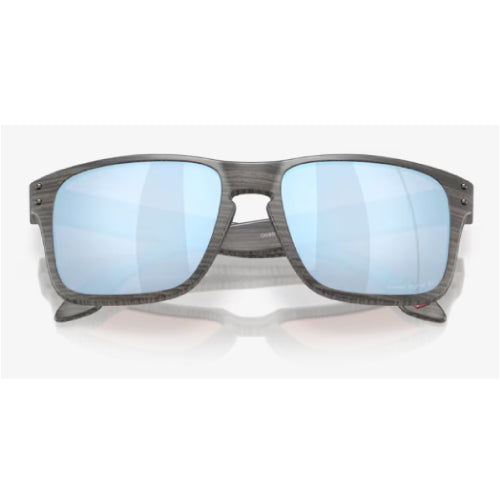 Oakley Holbrook XXL Woodgrain Frame with Prizm Deep Water Polarized Lenses