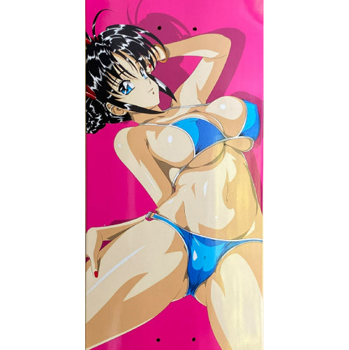Hook-Ups Work Out Girl Skateboard Deck 8.5"