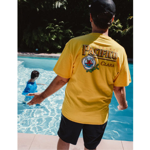 Lakai X Pacifico Cerveza Tee - Yellow