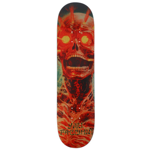 Deathwish Yuri Skull Skateboard Deck 8.25"