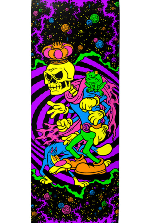 Deathwish Yuri Lords of the Underworld Skateboard Deck 8.125" close