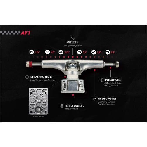 ACE AF1 Polished Trucks (Set of 2)