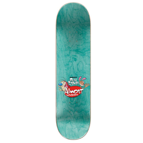 Almost Yuri Facchini Pro X Ren & Stimpy Road Trip R7 Skateboard Deck 8.0"