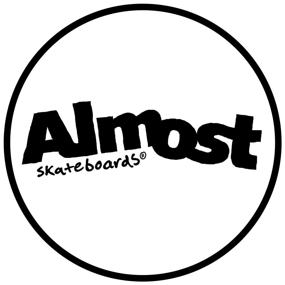 Almost Peace Out Complete Skateboard Orange 7.875"