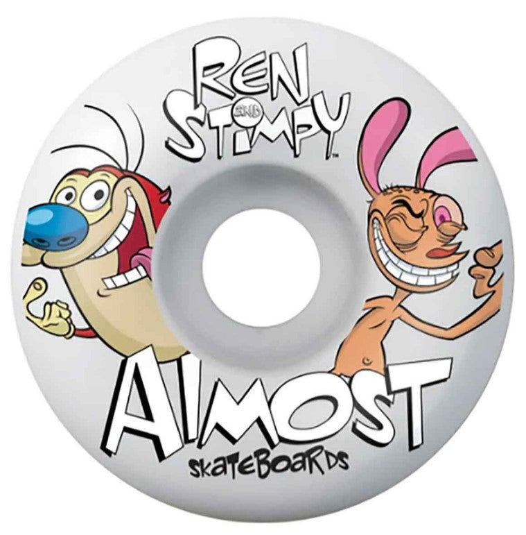 Almost X Ren & Stimpy Drain First Push Complete Skateboard 8.0