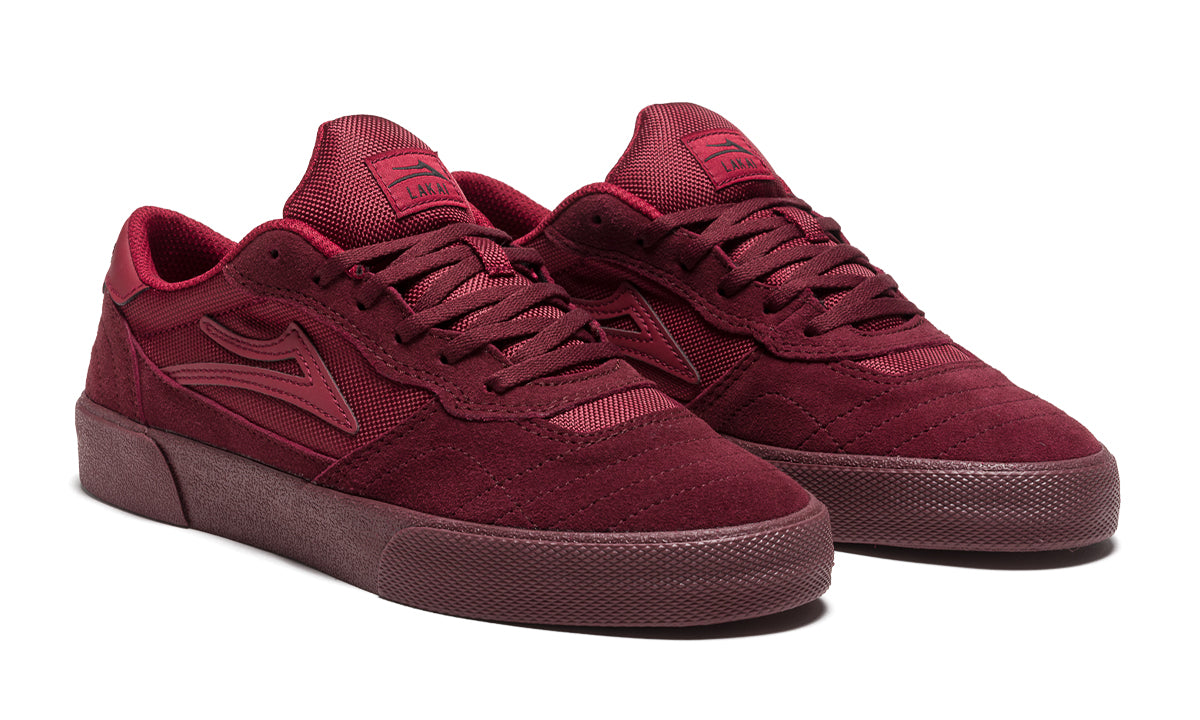 Lakai Cambridge Burgundy Suede Skate Shoe