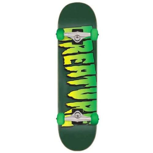 Creature Logo Complete Skateboard Green 8.0"